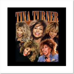 Vintage Tina Turner Retro 80s 90s Style Posters and Art